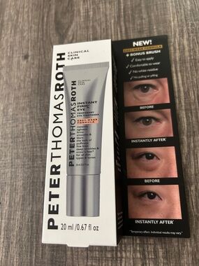 Peter Thomas Roth Instant FirmX Eye Tightener Firm + brush New in box